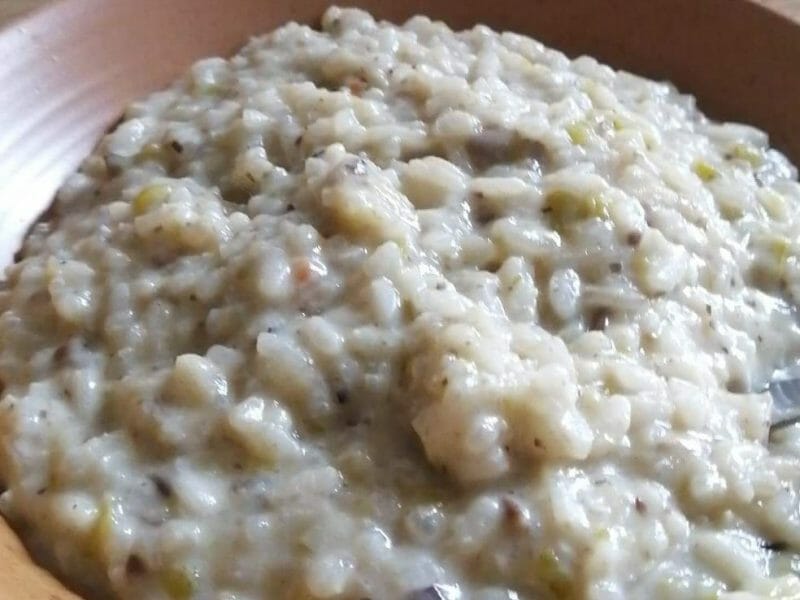 Cliquez pour zoomer ! Risotto champignons et courgettes Thermomix par manon_210