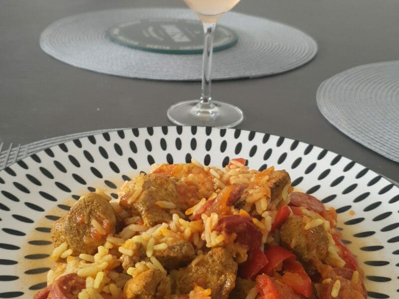 Cliquez pour zoomer ! Jambalaya Thermomix par Booker