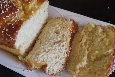 Cliquez pour zoomer ! Brioche tressée à la mie filante Thermomix par sofia_36