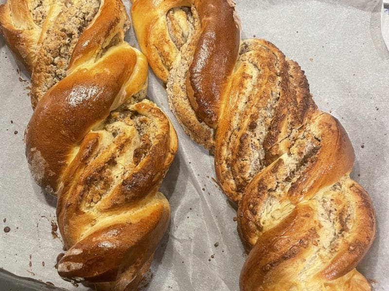 Cliquez pour zoomer ! Brioche tressée aux noisettes Thermomix par aurelie_424