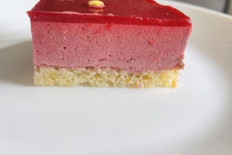 Cliquez pour zoomer ! Bavarois aux framboises Thermomix par aurelie_424