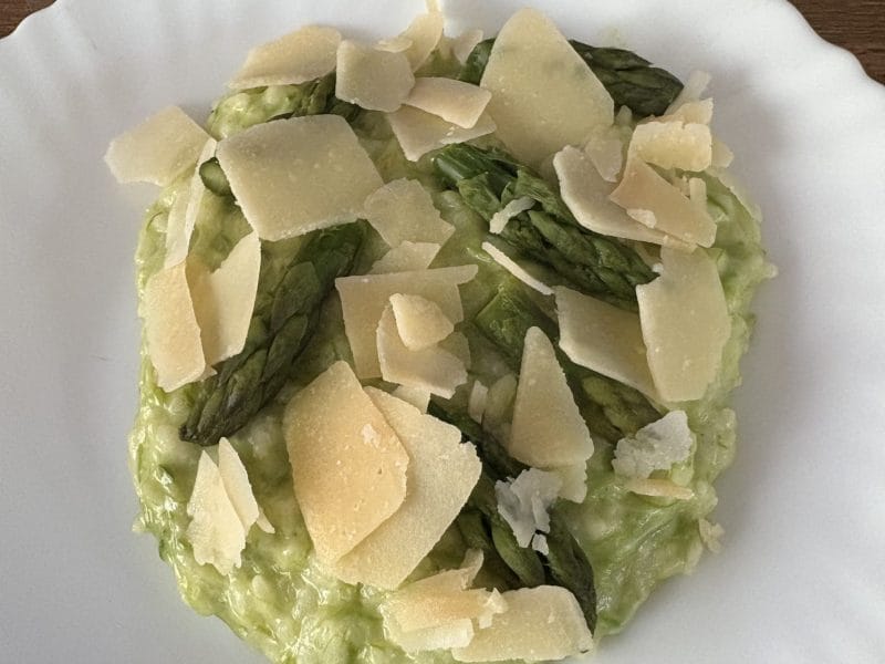 Risotto aux asperges vertes Thermomix par aurelie_424