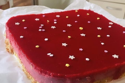 Cliquez pour zoomer ! Bavarois aux framboises Thermomix par aurelie_424