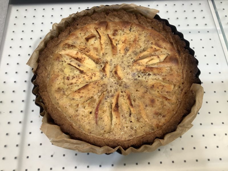 Cliquez pour zoomer ! Tarte normande aux pommes Thermomix par Marie