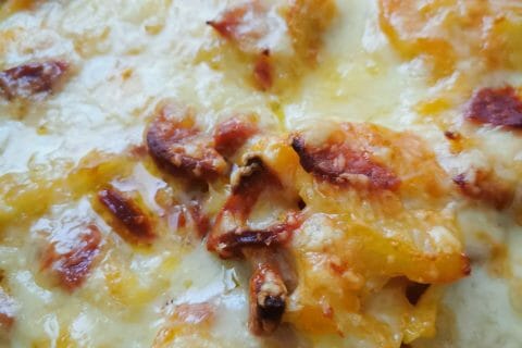 Cliquez pour zoomer ! Gratin de pommes de terre au chorizo Thermomix par meredith21