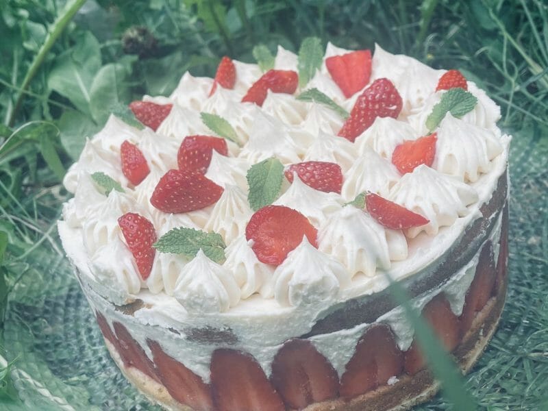 Cliquez pour zoomer ! Fraisier Thermomix par assiamaissa