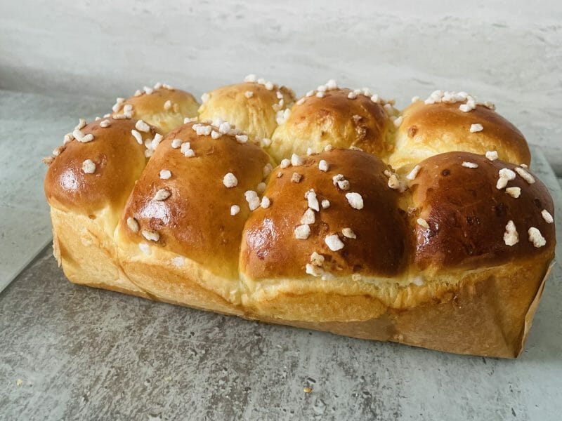 Cliquez pour zoomer ! Brioche sans beurre, sans oeufs Thermomix par assiamaissa