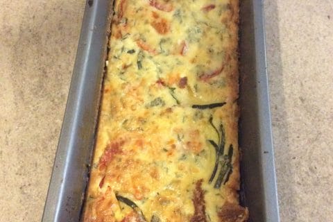 Cliquez pour zoomer ! Clafoutis courgettes et feta Thermomix par daniel13