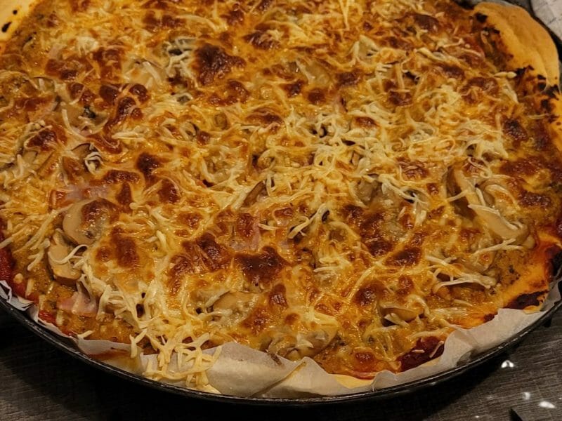 Cliquez pour zoomer ! Pizza Reine Thermomix par sab08230