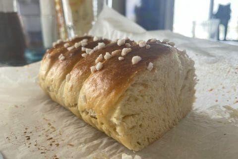 Cliquez pour zoomer ! Brioche tressée à la mie filante Thermomix par Angieblueyes
