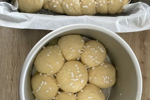 Cliquez pour zoomer ! Brioche tressée à la mie filante Thermomix par Angieblueyes