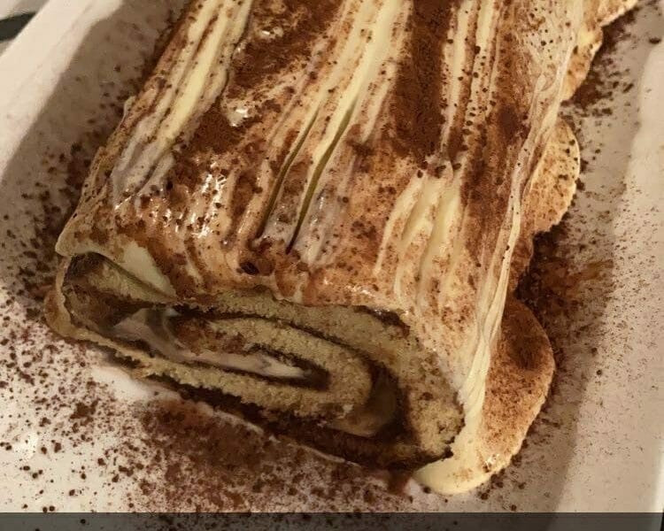 Cliquez pour zoomer ! Bûche Tiramisu Thermomix par aurore_tom