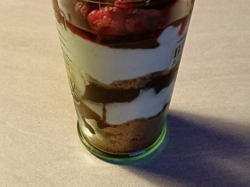 Cliquez pour zoomer ! Tiramisu aux framboises et spéculoos Thermomix par celineh1512