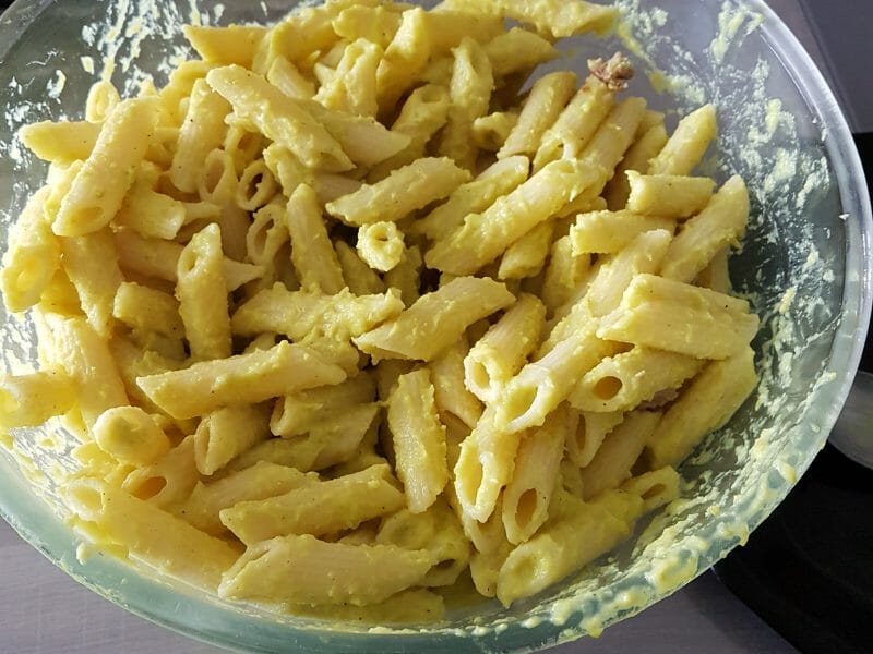 Cliquez pour zoomer ! Farfalle à la crème de courgettes Thermomix par aurelie_426