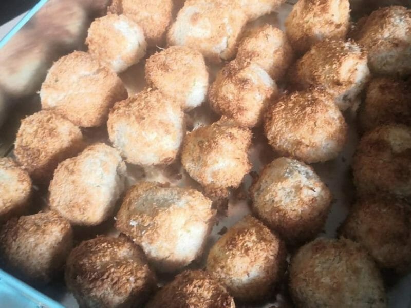 Cliquez pour zoomer ! Rocher coco (Congolais) Thermomix par Lysteli