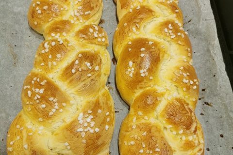 Cliquez pour zoomer ! Brioche tressée à la mie filante Thermomix par amumu33