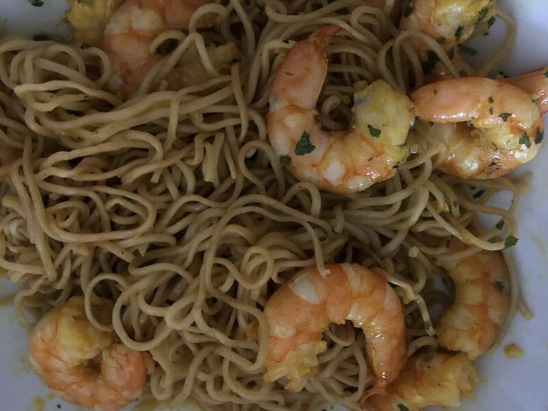 Cliquez pour zoomer ! Bo Bun de crevettes marinées Thermomix par lea_134