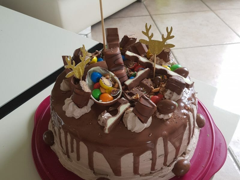 Cliquez pour zoomer ! Layer cake Kinder Bueno Thermomix par vani63