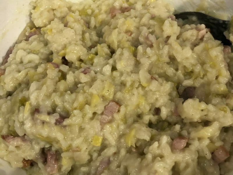 Cliquez pour zoomer ! Risotto poireaux et lardons Thermomix par jessica08