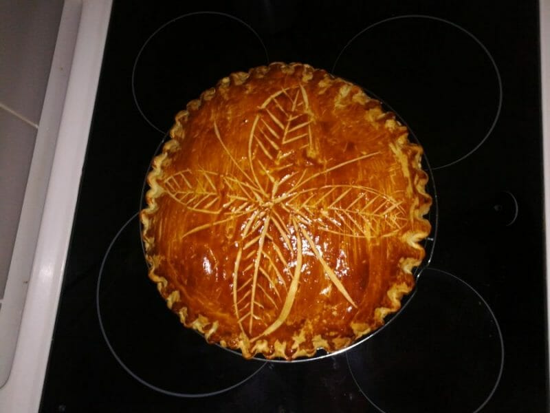Cliquez pour zoomer ! Galette des rois à la frangipane Thermomix par Mamar