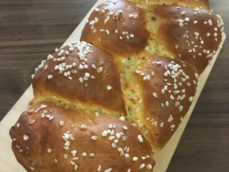 Cliquez pour zoomer ! Brioche sans beurre, sans oeufs Thermomix par Maeliss