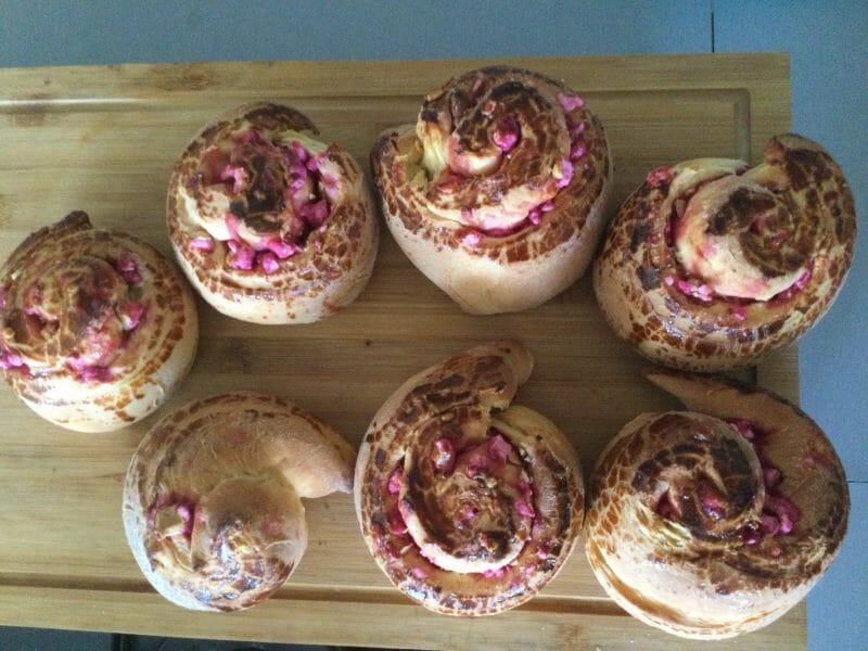 Cliquez pour zoomer ! Brioche aux pralines roses Thermomix par isabelle_186