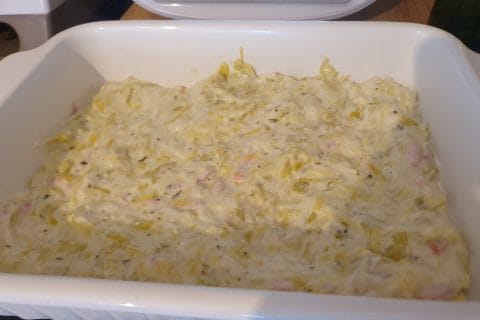 Cliquez pour zoomer ! Gratin de ravioles aux poireaux Thermomix par ceciledidesch