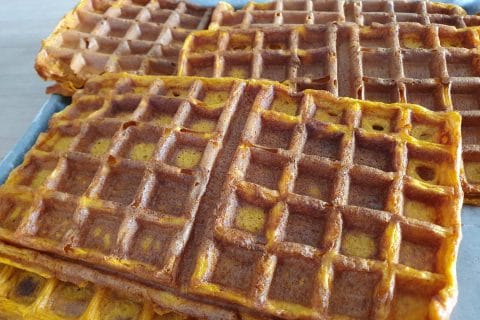 Cliquez pour zoomer ! Pancakes à la patate douce Thermomix par ceciledidesch