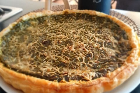 Cliquez pour zoomer ! Quiche épinards et lardons Thermomix par ceciledidesch