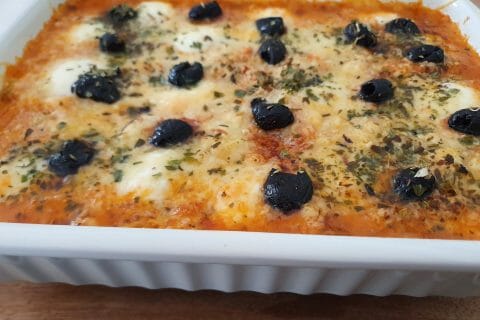 Gratin de riz façon pizza au Thermomix - Cookomix