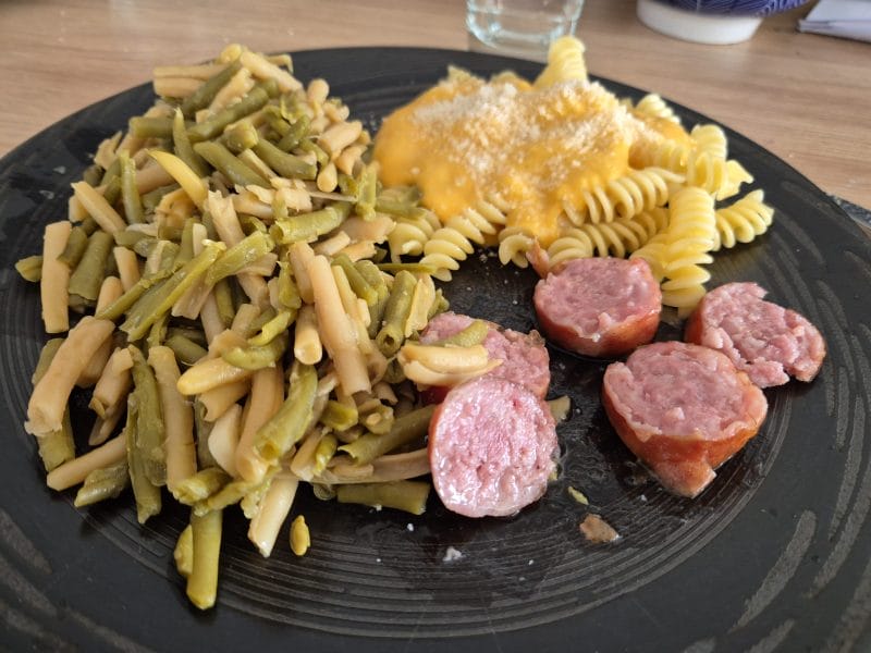 Cliquez pour zoomer ! Tortiglioni à la crème de butternut confite au four Thermomix par ceciledidesch