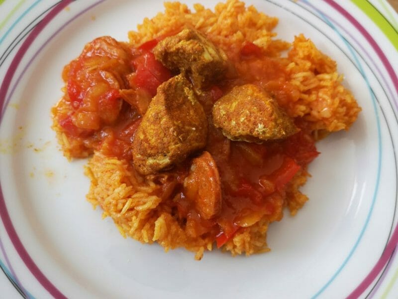 Cliquez pour zoomer ! Jambalaya Thermomix par melleboubou