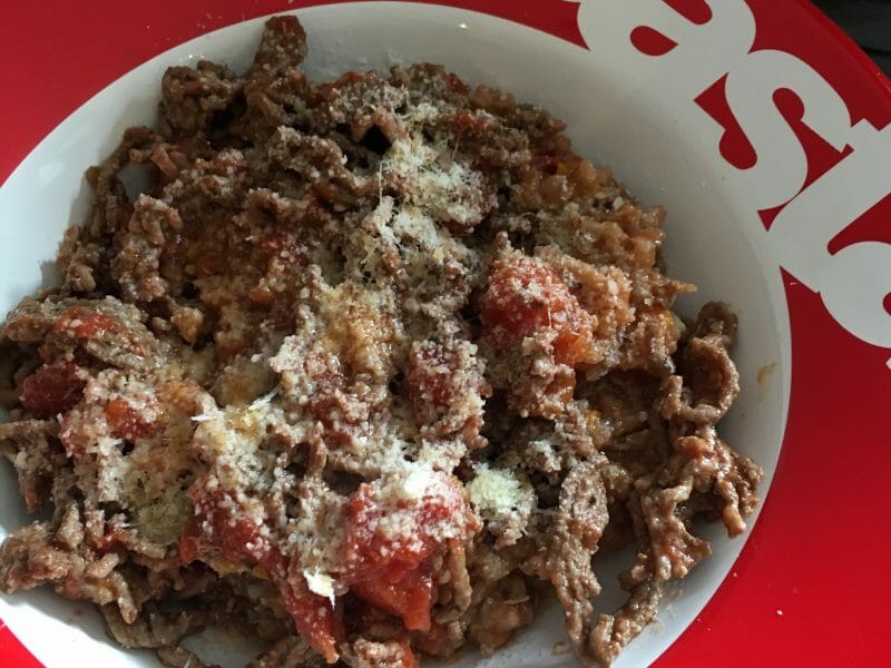 Cliquez pour zoomer ! Risotto à la bolognaise Thermomix par fion8a8