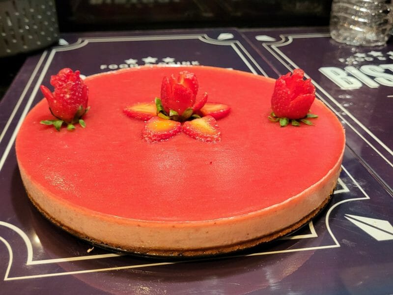 Cliquez pour zoomer ! Bavarois aux fraises Thermomix par oceanep
