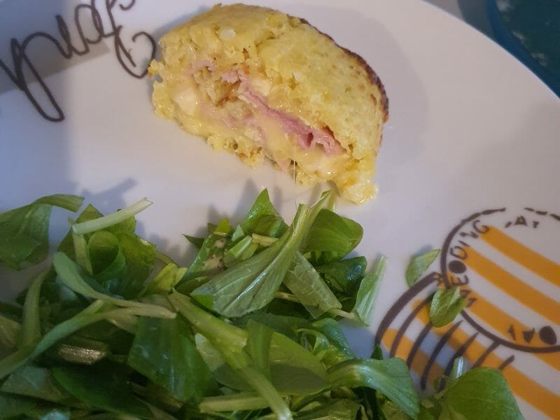 Cliquez pour zoomer ! Roulé de pommes de terre, jambon et reblochon Thermomix par alexandra_129