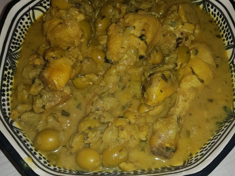 Cliquez pour zoomer ! Tajine de poulet aux olives Thermomix par kikikoko
