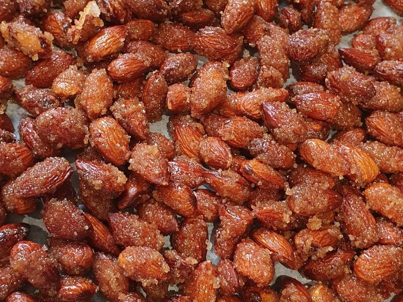 Cliquez pour zoomer ! Amandes grillées à la cannelle et au miel Thermomix par Cindy