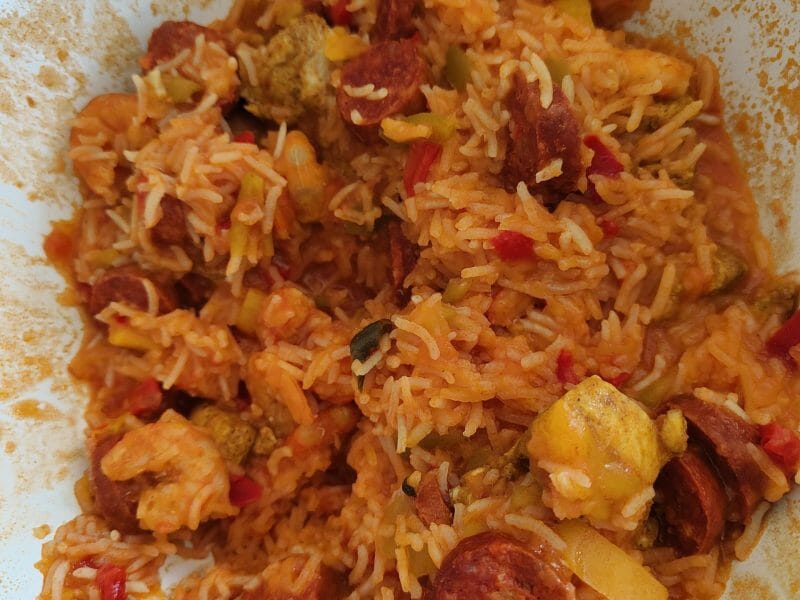 Cliquez pour zoomer ! Jambalaya Thermomix par jejo