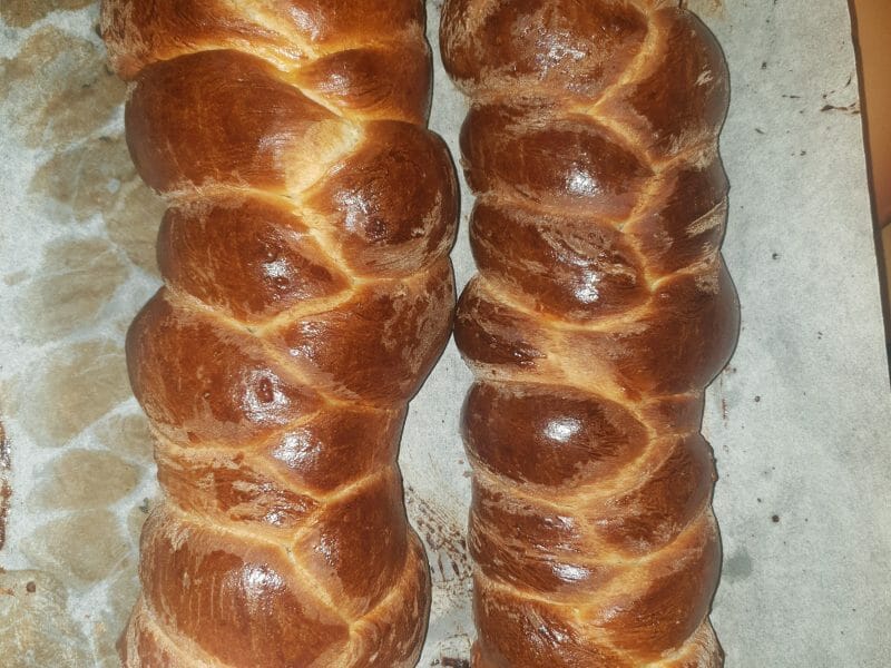 Cliquez pour zoomer ! Brioche tressée à la mie filante Thermomix par mylene_40
