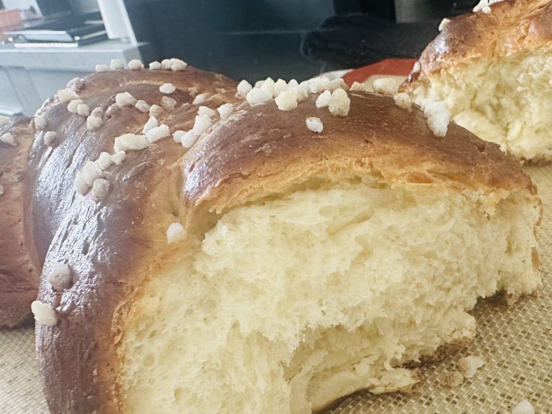 Cliquez pour zoomer ! Brioche tressée à la mie filante Thermomix par cecile_5483