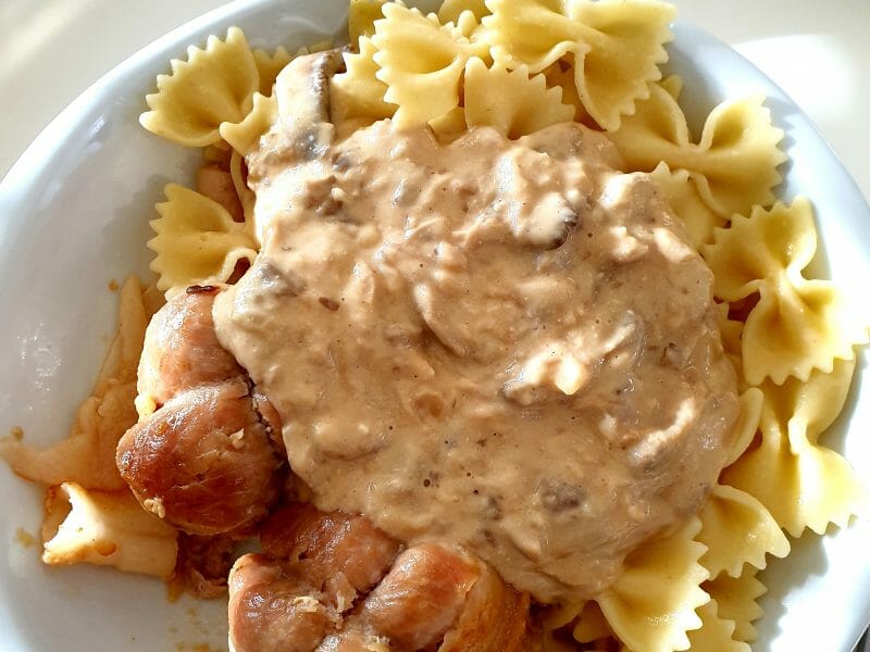 Cliquez pour zoomer ! Paupiettes de veau aux champignons Thermomix par cecile_5483