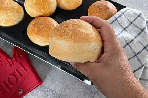 Cliquez pour zoomer ! Pains hamburger Thermomix par cecile_5483