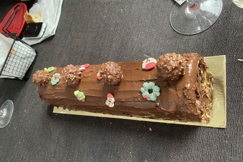 Cliquez pour zoomer ! Bûche Ferrero Rocher Thermomix par titine0398