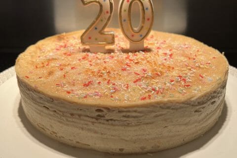 Cliquez pour zoomer ! Gâteau de crêpes à la vanille – Mille crepe cake Thermomix par cmdrl