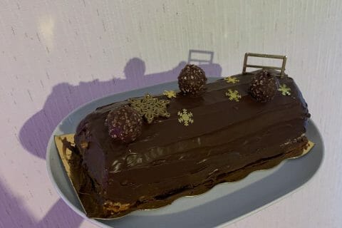Cliquez pour zoomer ! Bûche Ferrero Rocher Thermomix par roxanne_4