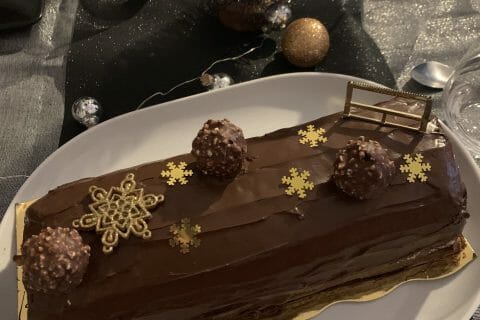 Cliquez pour zoomer ! Bûche Ferrero Rocher Thermomix par roxanne_4
