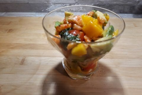Cliquez pour zoomer ! Ceviche de crevettes, mangue, avocat Thermomix par monique_18
