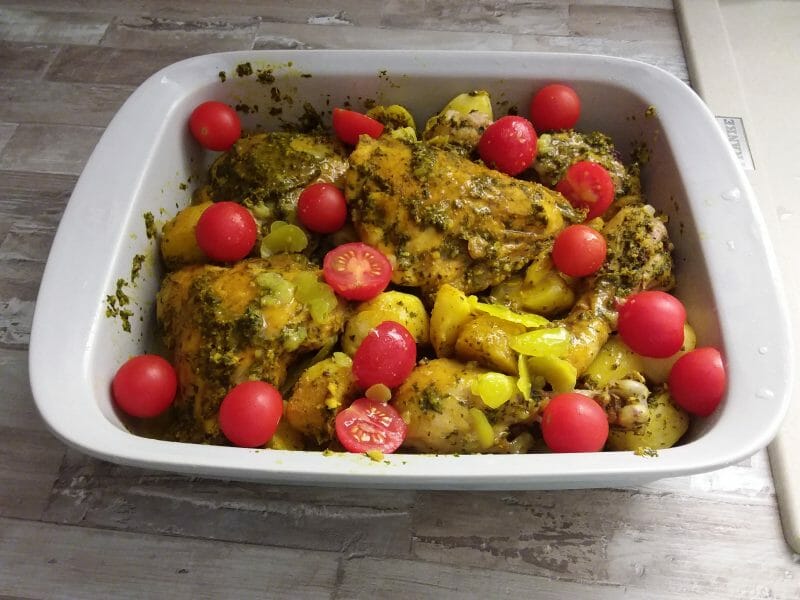 Cliquez pour zoomer ! Poulet rôti à la Marocaine Thermomix par monique_18