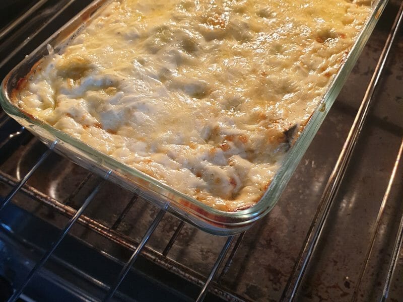 Gratin de ravioles aux courgettes Thermomix par magicmata