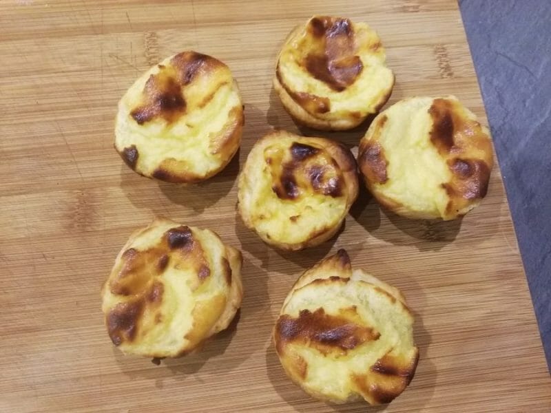 Pastéis de nata au Thermomix Cookomix